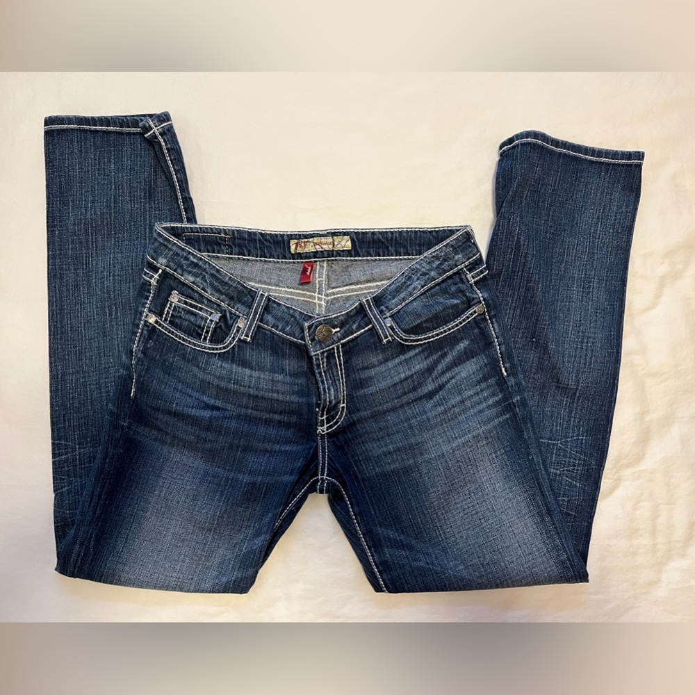 BKE Sabrina Straight Leg Jeans, Size 28